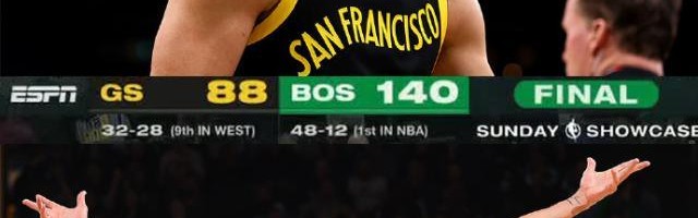 52分狂屠勇士！绿军再创历史纪录 一数据预示夺冠